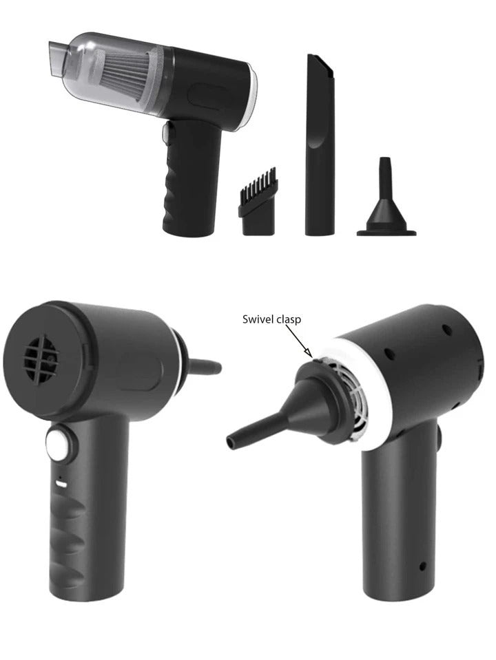 3-in-1 Portable Wireless Vacuum Cleaner AS-228 – Handheld Powerful Suction Cleaner for Car, Home & Office